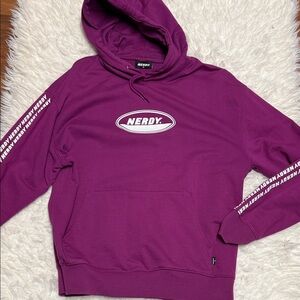 NERDY SCARLET Hoodie